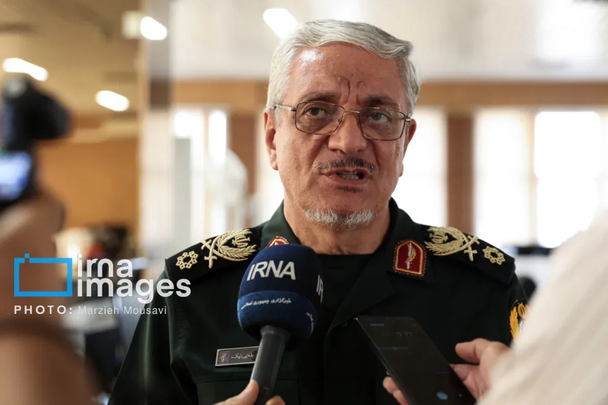 سردار رضا طلایی‌نیک: پایان درگیری در گرو پذیرش حقوق مشروع ایران است