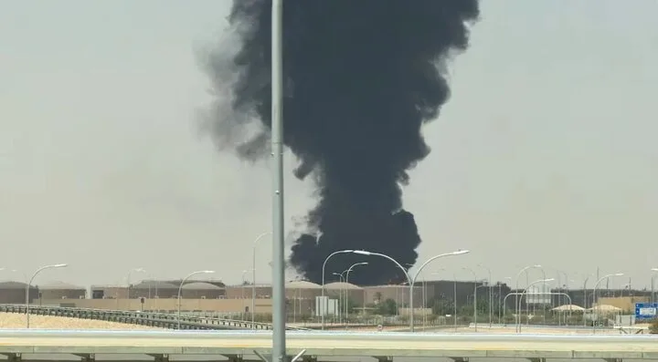 خسارت سنگین به مخازن سوخت آرامکو در فرودگاه ریاض