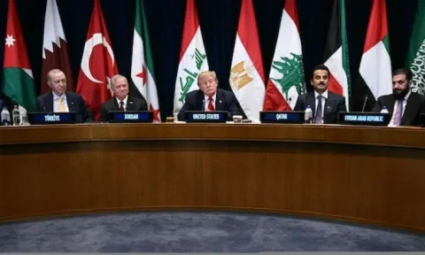 نشست دونالد ترامپ با رهبران عرب و مسلمان در نیویورک