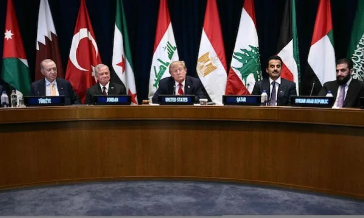 نشست دونالد ترامپ با رهبران عرب و مسلمان در نیویورک