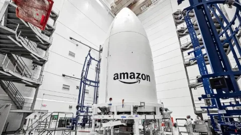 Amazon setzt die Erweiterung seines Satelliten-Internets fort
