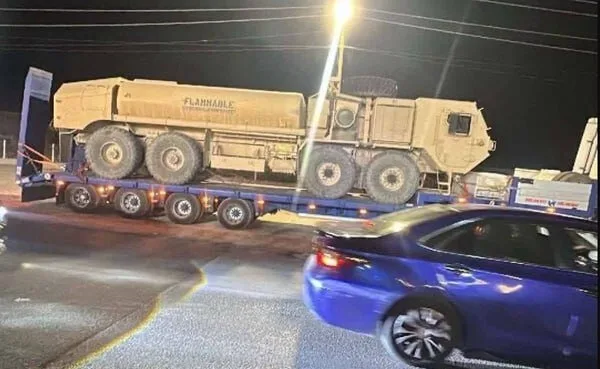 نقل المعدات الثقيلة للجيش الأمريكي إلى الأردن في ظل الخروج من العراق