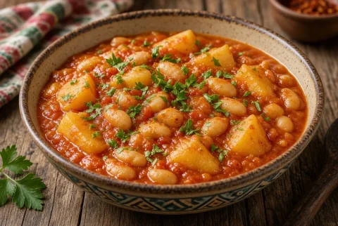 آشپزی با عشق: خوراک لوبیا چیتی، ناهاری سریع و اقتصادی!