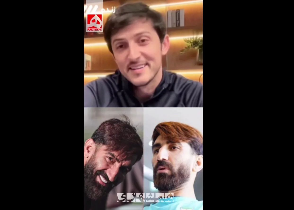 سردار آزمون از همسر بیرانوند خواست حنا روی سرش نگذارد