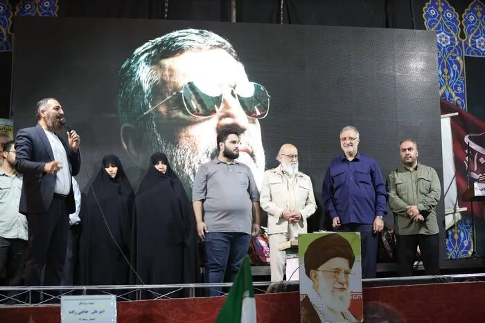 Unveiling of the Statue of Martyr General Amir Ali Hajizadeh in Abu Zar Square, Tehran