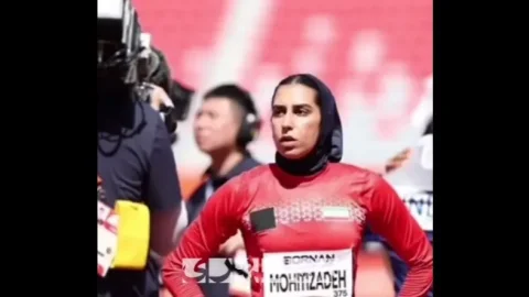 فاطمه محیطی‌زاده در مسابقات دوومیدانی دیسکالیفه شد
