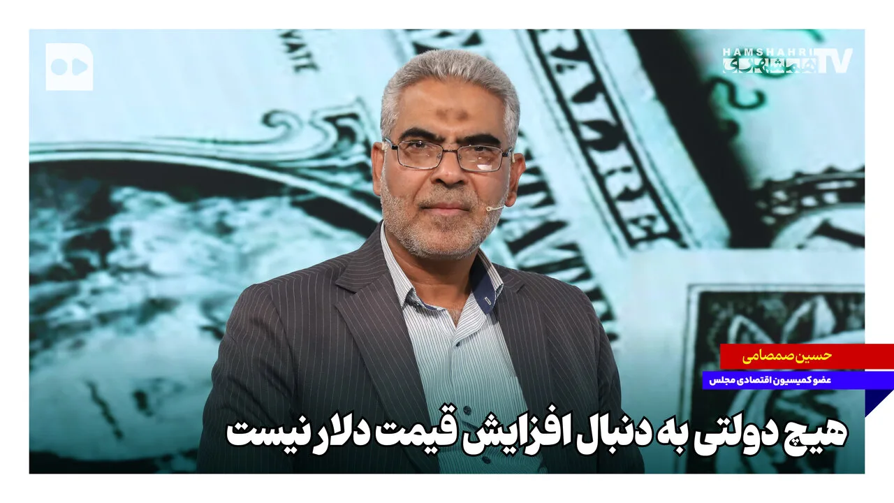 حسین صمصامی: هیچ دولتی به دنبال افزایش قیمت دلار نیست