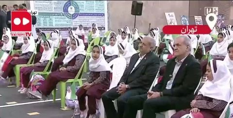 آغاز سال تحصیلی جدید با یاد شهدای مدرسه میناب و حضور کاظمی و پزشکیان