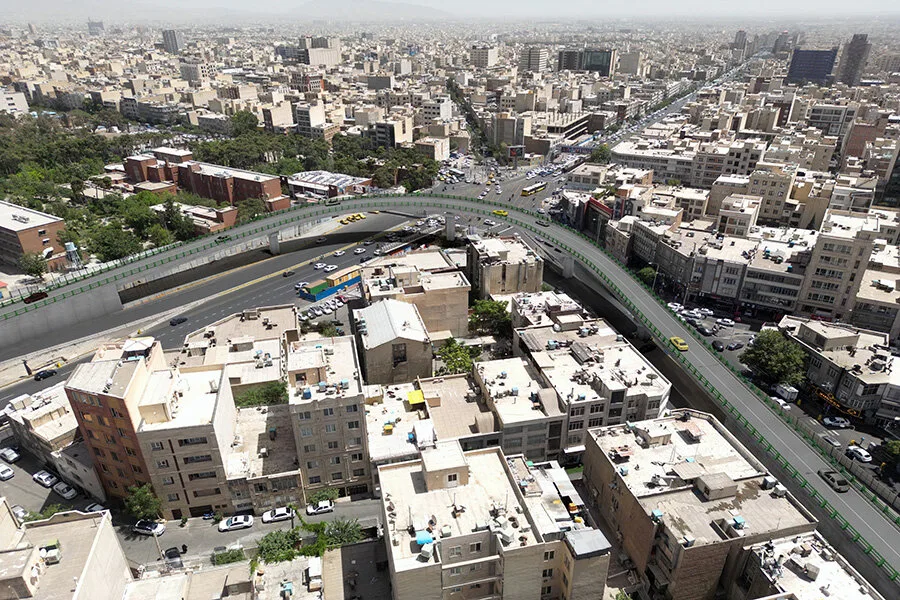 بهره‌برداری از پل دسترسی جدید در بزرگراه شهید چمران تهران