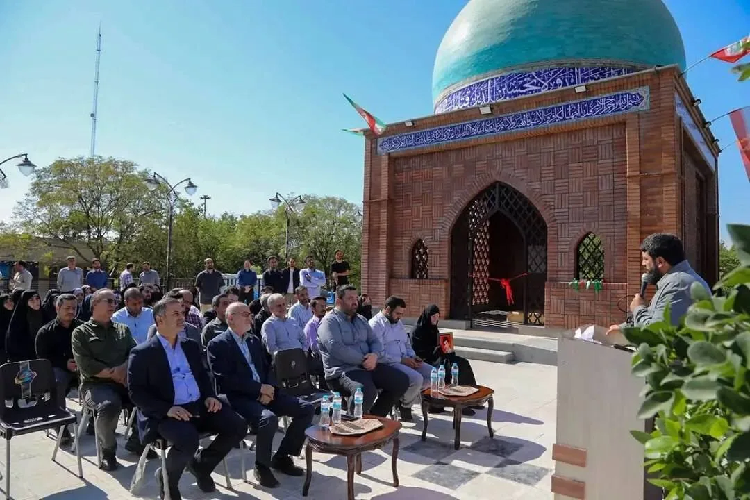مقبره شهدای گمنام در بوستان شقایق تهران رونمایی شد