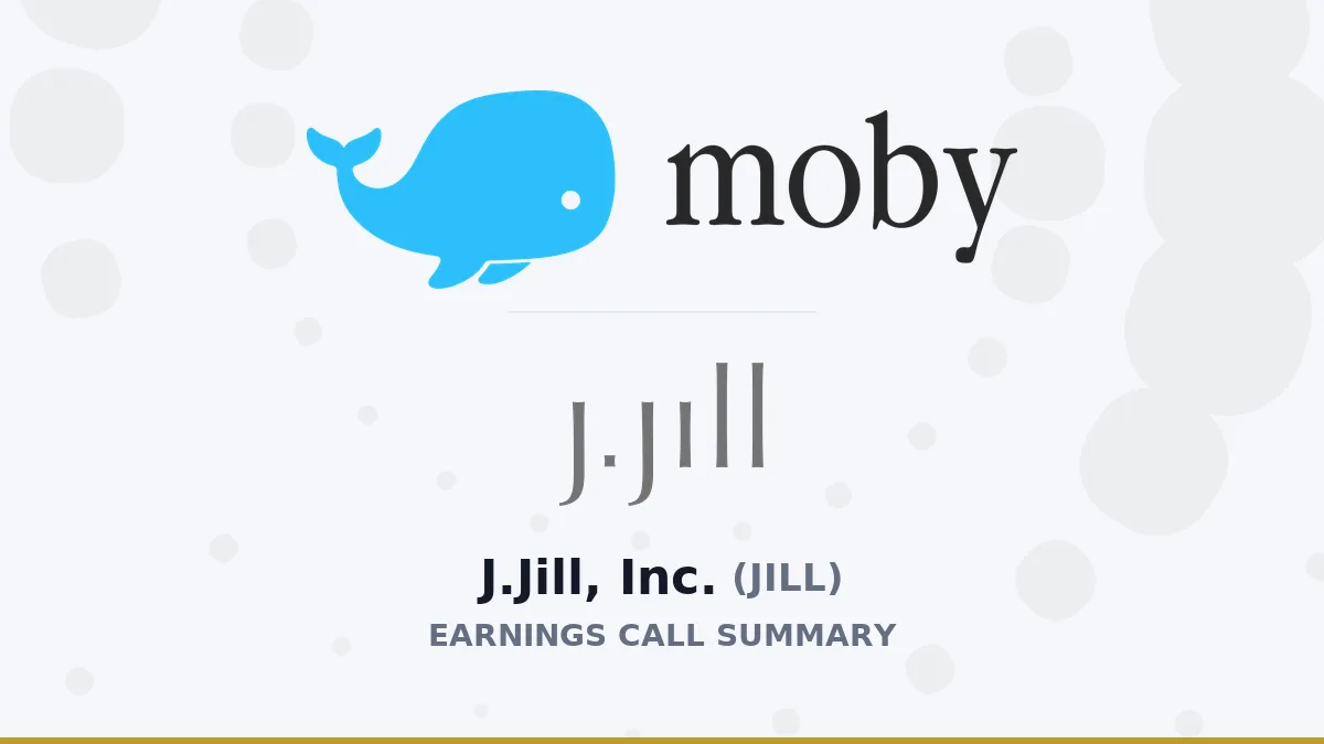 J.Jill, Inc. در گزارش مالی Q2 2027، چشم‌اندازهای جدیدی را فاش کرد