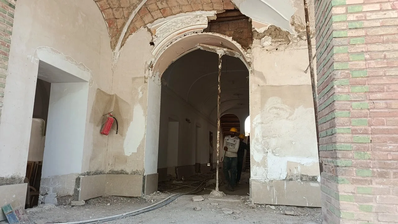آغاز دوباره مرمت عمارت تاریخی وثوق‌الدوله