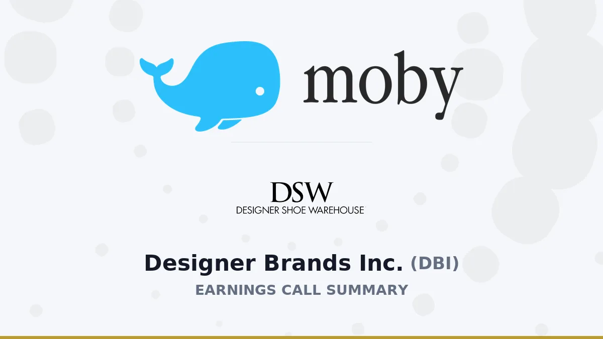 Designer Brands Inc. درخشش مالی خود را در Q2 2026 جشن می‌گیرد