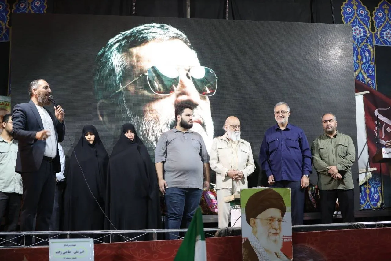 Unveiling of the Statue of Martyr Commander Amir Ali Haji Zadeh in Abu Zar Square