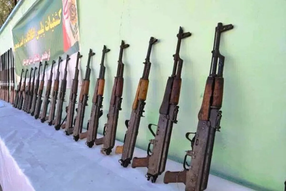 کشف سلاح و مهمات جنگی توسط مرزبانی آذربایجان غربی