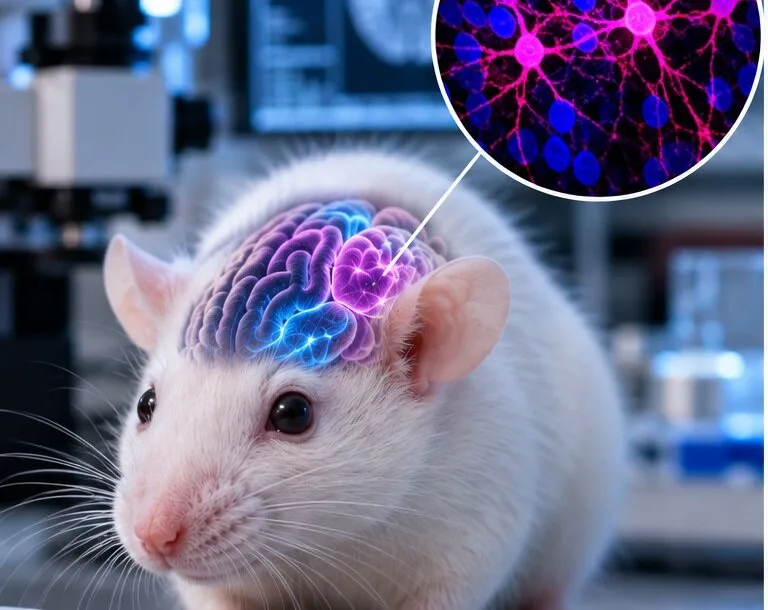 Forscher haben menschliche Gehirnorganoide in Mäuse transplantiert