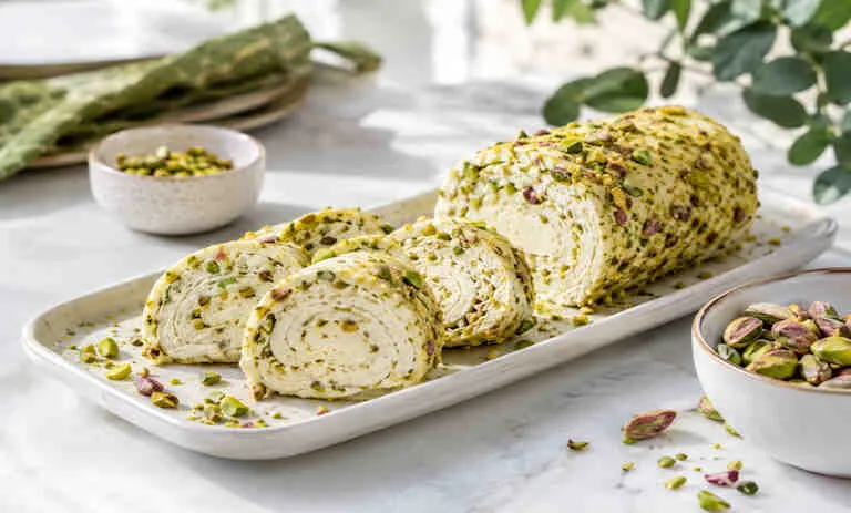 بستنی رولی عربی؛ طرز تهیه دسر خوشمزه با بافتی کشدار