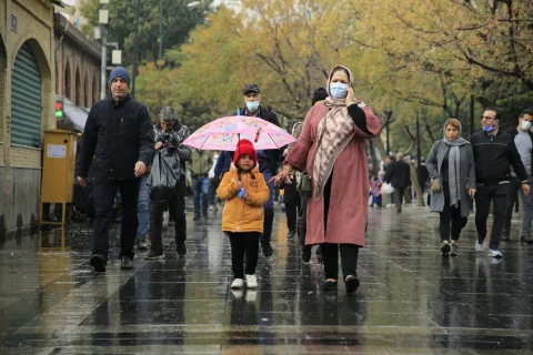 سازمان هواشناسی از بارش باران و برف در تهران خبر داد