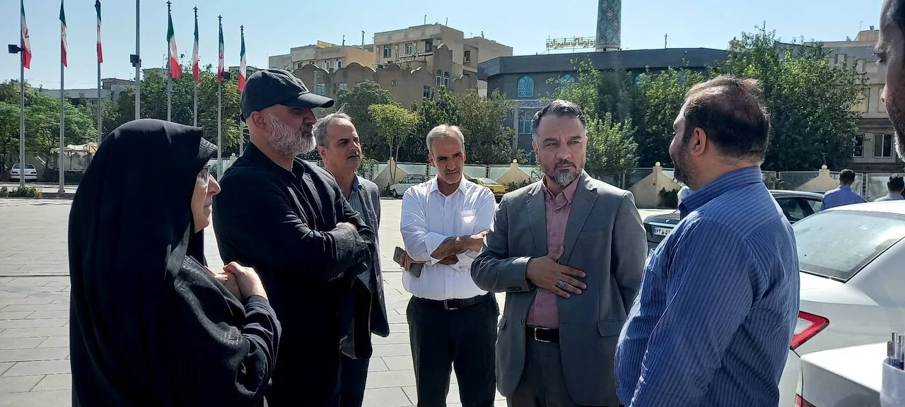سید محمد ناظم رضوی از فرآیند واگذاری سینما و فضاهای خدماتی ایوان ری بازدید کرد