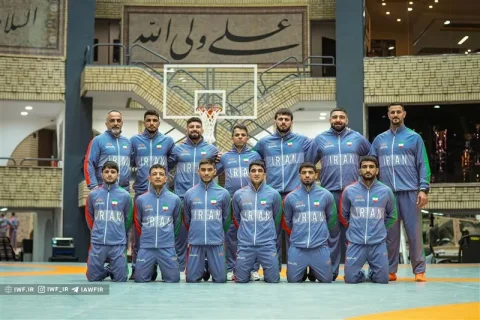 قهرمانی تیم ملی کشتی فرنگی امیدهای ایران در مسابقات جهانی