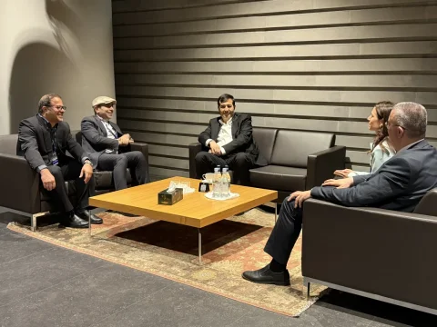 احمد دنیامالی، وزیر ورزش ایران، وارد ایروان شد
