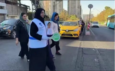 حفاظت از ۶۵ مدرسه دخترانه با حضور بانوان پلیس راهور