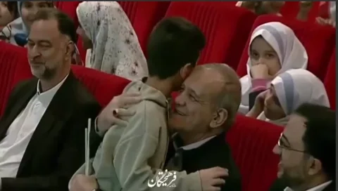 پزشکیان در جشن لبخند وطن با کودکان گفتگو کرد