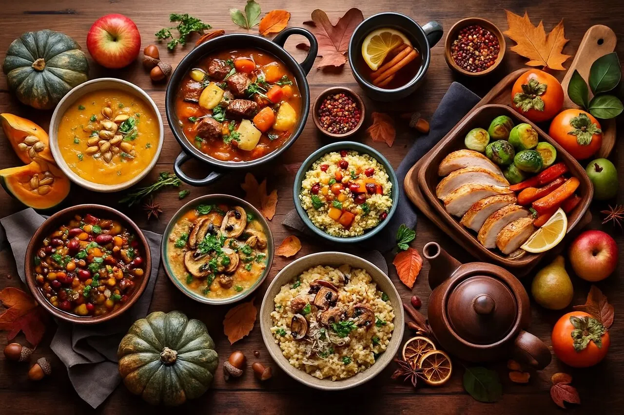 غذاهای پاییزی ساده برای روزهایی که خستهاید