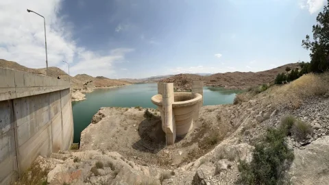 کاظم جم: بارندگی ۱۰۰ درصدی در مشهد و وضعیت بحرانی سدها