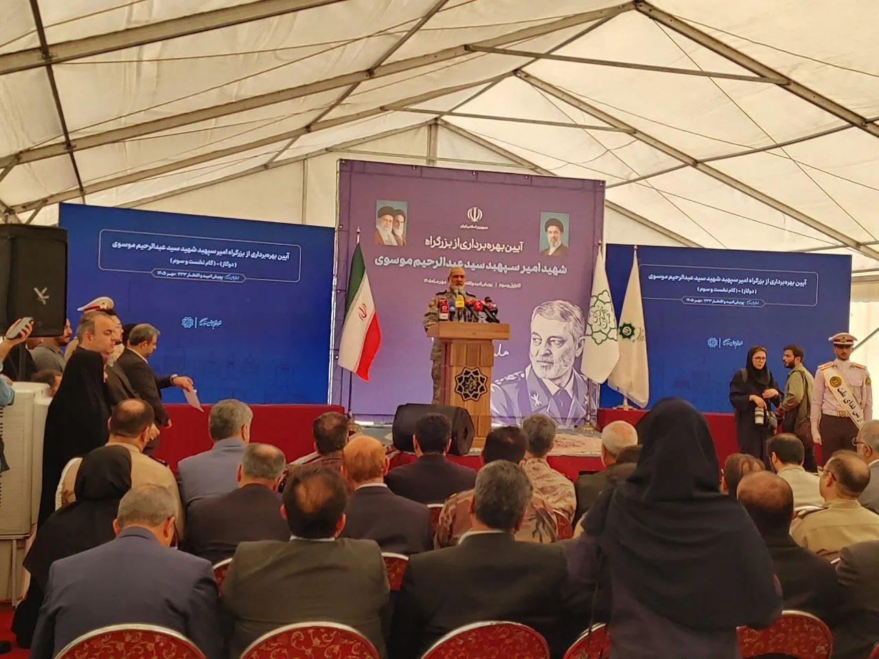 معاون اجرایی کل ارتش از نام‌گذاری معابر تهران به نام شهدا تقدیر کرد