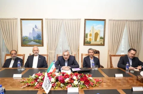 دیدار معاون دیپلماسی اقتصادی ایران با معاون مالی طالبان