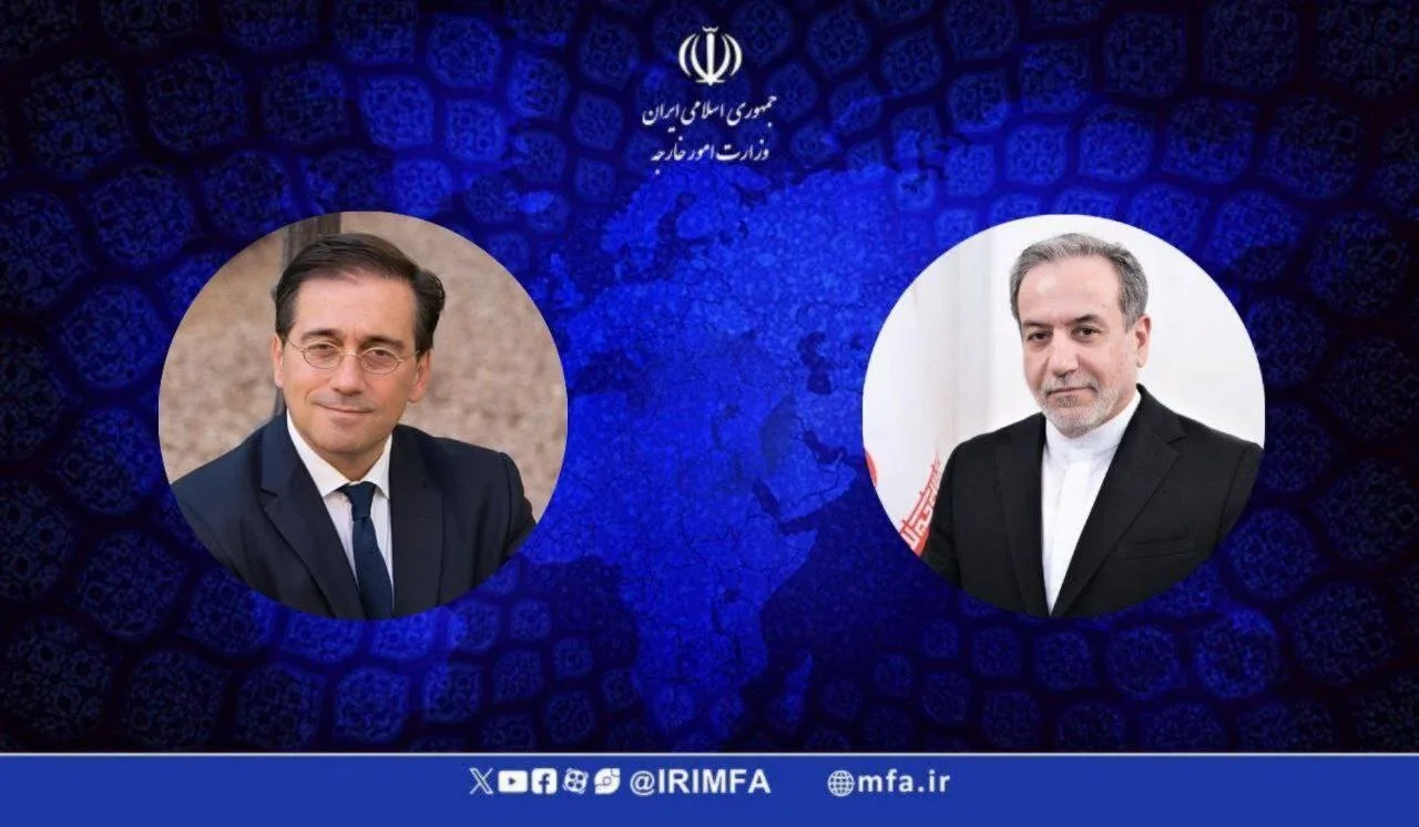 سید عباس عراقچی به وزیر امور خارجه اسپانیا تسلیت گفت