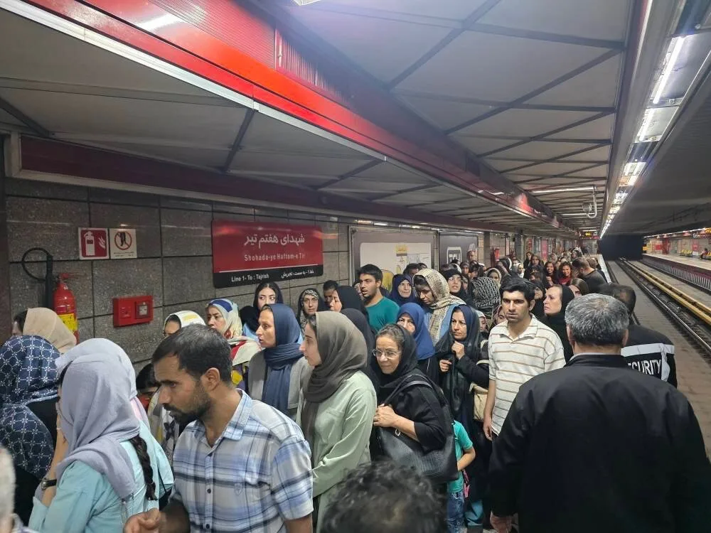 افزایش ۱۶ درصدی مسافران مترو تهران در شهریور ماه