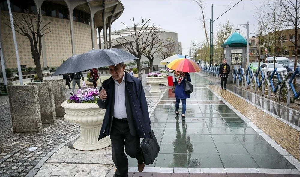 هشدار هواشناسی برای ۱۹ استان درباره بارش باران