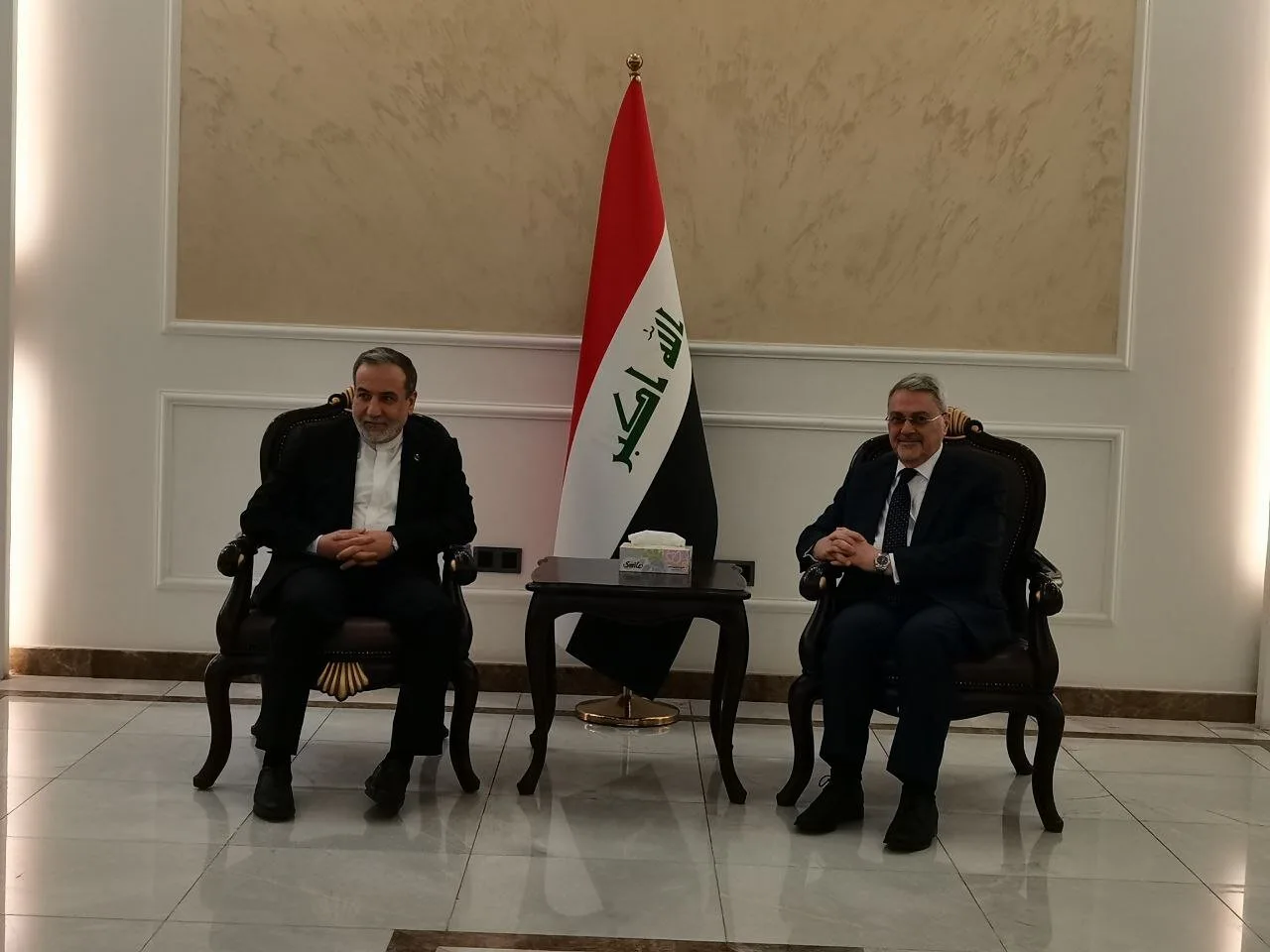 محمدجواد ظریف وارد بغداد شد