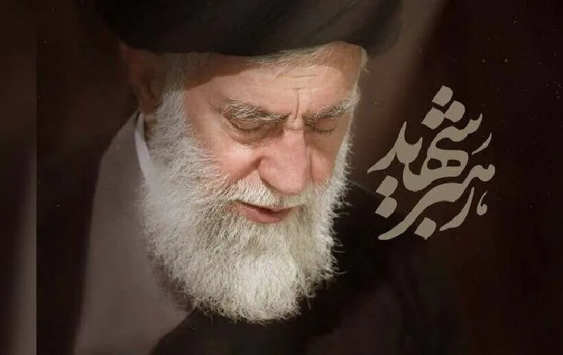 حضور نیکلاس کن اوکیف، کهنه‌سرباز آمریکایی بر سر مزار آیت‌الله خامنه‌ای