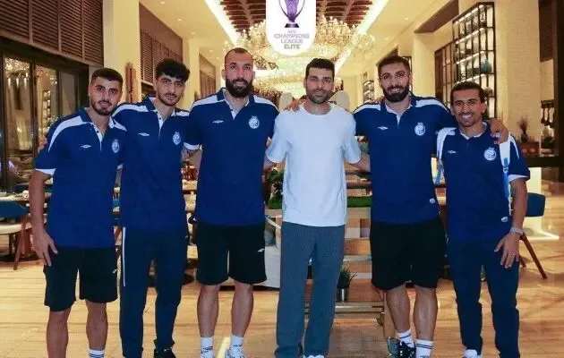 حضور مهدی طارمی در اردوی استقلال قبل از بازی با شبابالاهلی