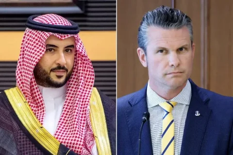 گفت‌وگوی لوید آستین و خالد بن سلمان درباره همکاری‌های دفاعی