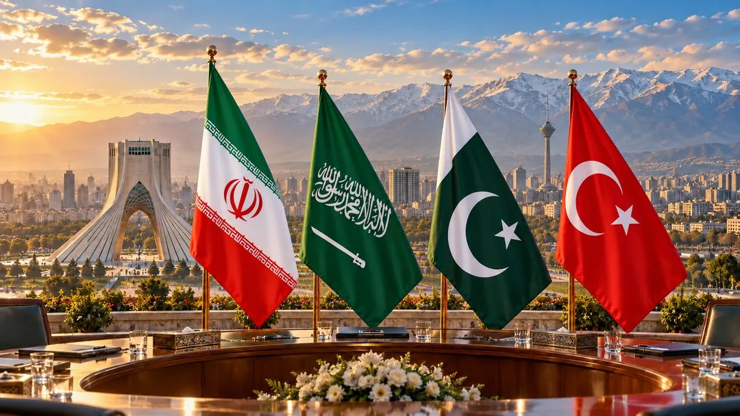 سفر مقامات ارشد عربستان، ترکیه و پاکستان به ایران برای نشست امنیتی