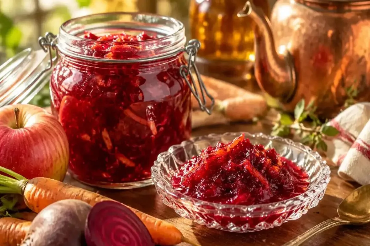 طرز تهیه مربای سه میوه خوشمزه با سیب، هویج و لبو