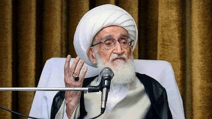 آیت الله العظمی نوری همدانی به حکام منطقه هشدار داد
