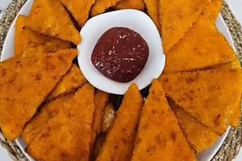 مرغ سوخاری با نان تافتون، طعمی متفاوت و دلچسب