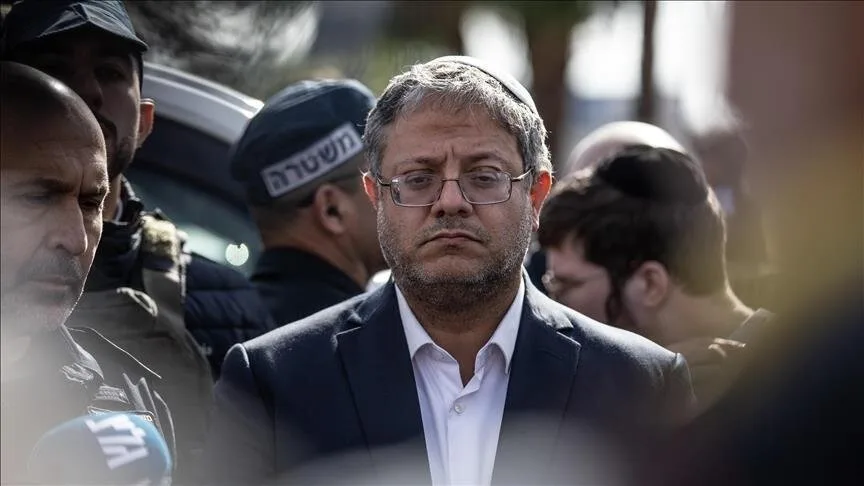 بن گویر خواستار خلع سلاح تشکیلات خودگردان فلسطین شد