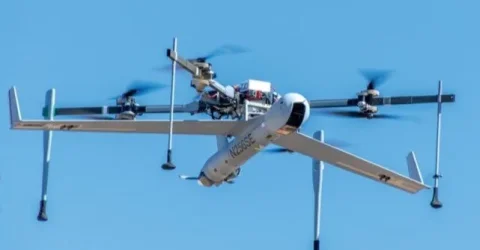 فرود ناموفق پهپاد شناسایی MQ-4C Triton نیروی دریایی آمریکا در فلوریدا