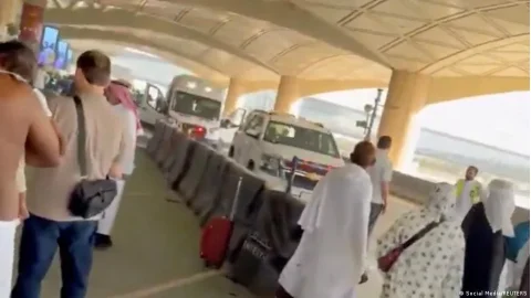 حملات موشکی به فرودگاه ریاض جان یک شهروند آمریکایی را گرفت