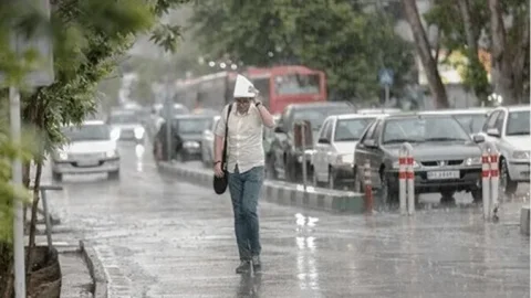 موج جدید بارشی ۲۳ استان را در بر می‌گیرد و تهران بارانی می‌شود